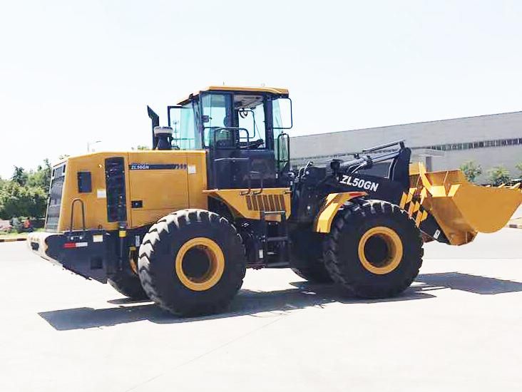 Famous Brand Wheel Loader 5 Ton Zl50gn with Spare Parts to Djibouti