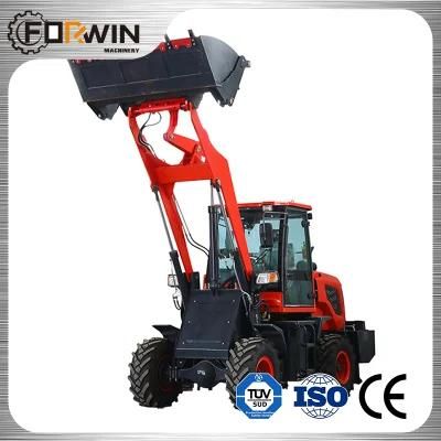 910 912 915 916 Brand New Mini Small Compact Cheap Articulated Front Wheel Loader with Attachment Price List with CE