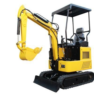 China 1.5ton New Pilot Control Mini Excavator with Competitive Prices for Sale