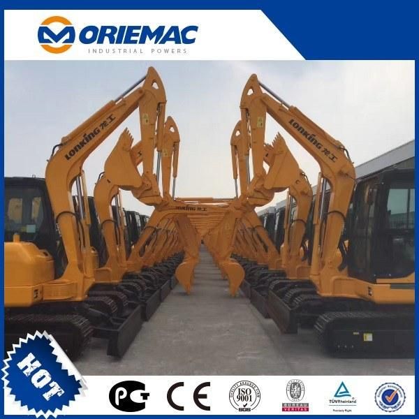 Lonking Cralwer Excavator 6 Ton LG6060d Small Excavator Cdm6065 Cdm6065e