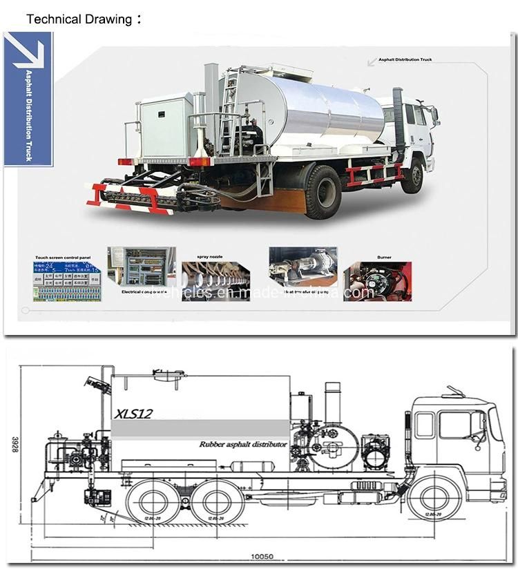 Sinotruk 9m3 12m3 14m3 Bitumen Asphalt Distribution Sprayer Truck