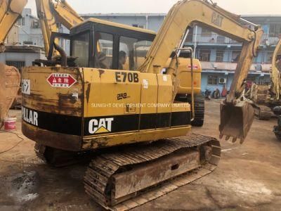 Original Color Caterpillar 7t E70b E70 307b Crawler Excavator