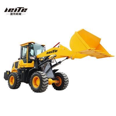 Mini Wheel Loader Front End Loader with CE Certificate Compact Small Wheel Loader 1 Ton 1.5 Ton 2 Ton Telescopic Diesel Loader