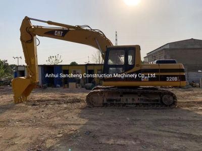 Used Caterpillar 320bl Digging Excavator Long Boom Excavator for Sale