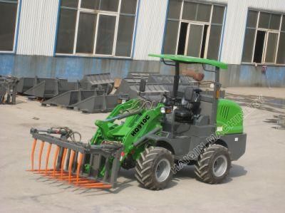 High Quality CE Agricultural Loader with Pitch Fork