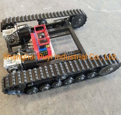 Lawnmover Platform Rubber Chassis with Mobility System Dp-Py-100 (2)