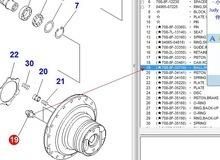 PC120 Excavator Hydraulic Pump, Gear Pump, Part Number 705-56-34000