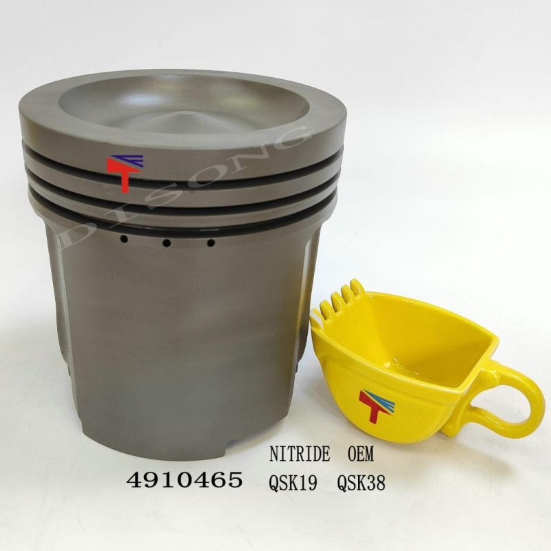 High-Performance Diesel Engine Engineering Machinery Parts Piston 4910465 for Engine Parts Qsk19 Qsk38 Kta38 Kta50 Generator Set