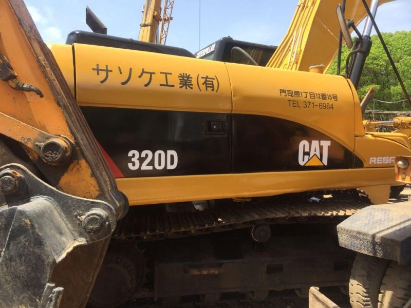 Japan Used Cat320d Track Excavator for Sale Cat320c, Cat325, Cat330