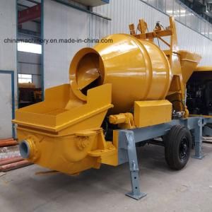 Mobile Concrete Mixer with Pump on China Manufacturer