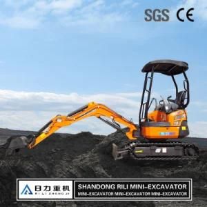 1.5t China Hydraulic Compact Mini Excavator Price China Mini Excavator for Sale