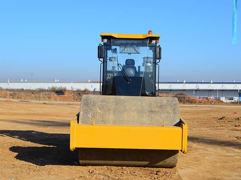New Lutong Full Hydraulic Single Drum Vibratory Road Roller for Sale 10 Ton Ltd210h