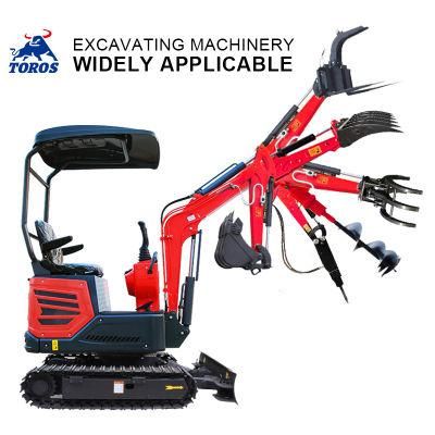 12 Plus Excavator Mini Digger Ground Digger Machine Extremely Competitive