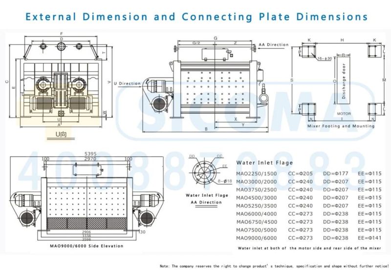 Promotion Price for Mao Sicoma Concrete Mixer