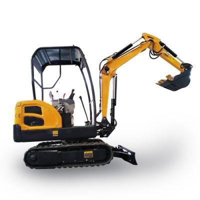 China Cheap New Mini Digger Crawler Excavator 1.8 Ton Mini Excavator