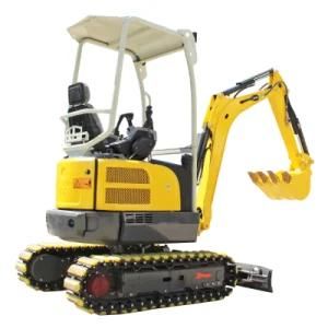 Walk Behind Mini Excavator 2.5 Ton Hydraulic Crawler Excavator for Sale