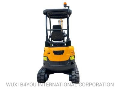 Rdt-20 2ton Popular Appearance Swing Boom Mini Digger Excavator Graver Bagger 0.6ton 0.8ton 1ton 1.5 Ton