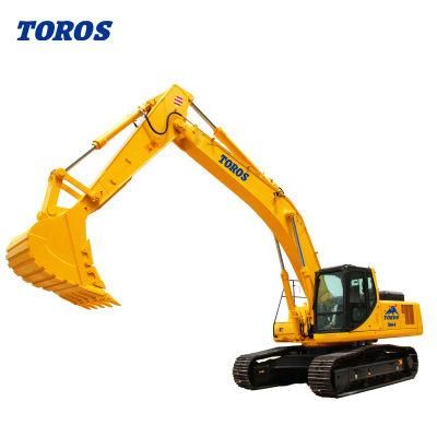 Earth Digger Drill Excavators 34 Ton Machine for Sale in Europe