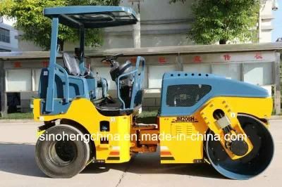 New Road Roller Full Hydraulic Tire Vibratory Compactor 6 Ton Jm206h