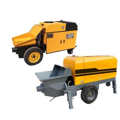 Small Secondary Construction Column Pump Diesel Concrete Pump Truck Machine Price