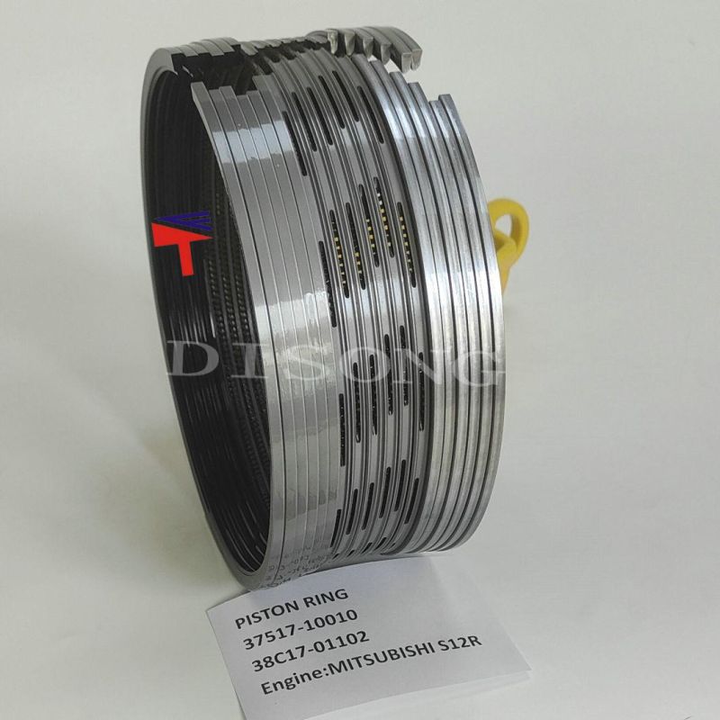 High Quality Diesel Engine Mechanical Parts Piston Ring 38c17-01102 37517-10010 for Excavator Ex1200 Engine S6r2 Generator Set