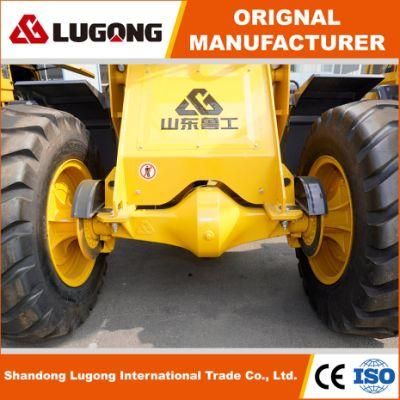 Lugong LG940 Mini Wheel Loader Yuchai Engine 4 Cylinder Loaders with Fork for Industrial