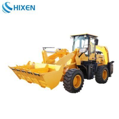 Chinese High Efficient Wz30-25 Backhoe Loader with Pallet Fork