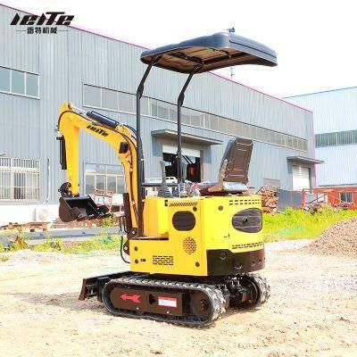 Low Price China Shantui Mini Excavator 0.8 Ton 1.0 Ton 2 Ton Excavator Machines Mini Excavator Digger for Sale