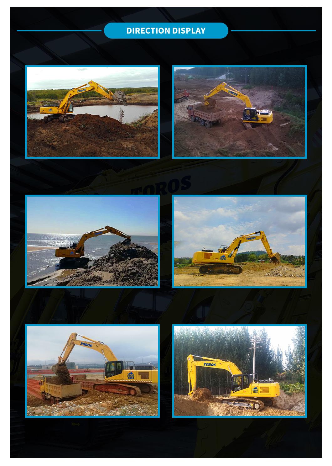 Hot Sale Track Crawler Bagger Cheaper Price Hydraulic Digger Chinese Excavator for Sale