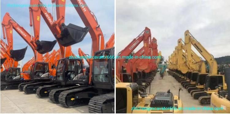 New Used Excavaatrice Penggali Excavators Earth Moving Used Digger Wheel Excavator 15 Ton Second Hand Mining Machine Excavadora Usada Hyundai 150wvs for Sale