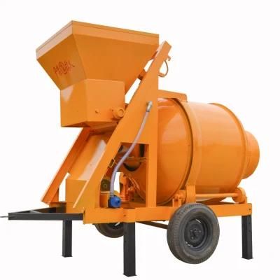Mobile Small Stationary Jzc350 Diesel Concrete Mixer Self Loading Concrete Mixer Tractor Concrete Mixer