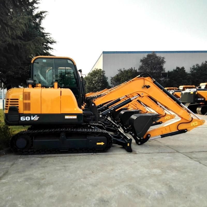 Famous Brand Hyu-Ndai 75vs 7ton Crawler Excavator in Good Condition with Low Price