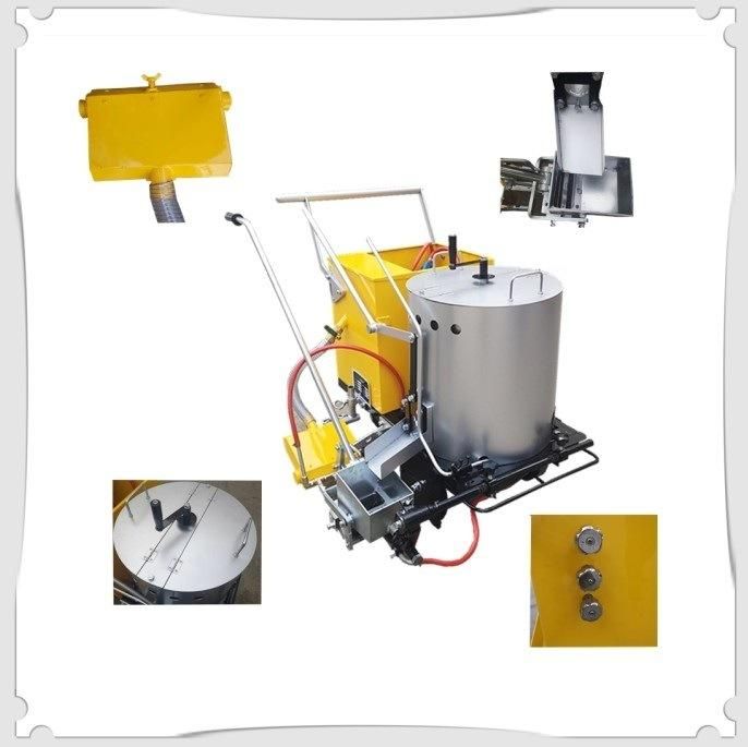 Hand Push Thermoplastic Road Line Paint Marking Machine Equipment