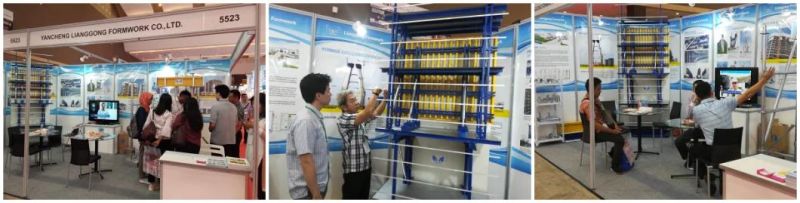 Lianggong Underground Pipe Gallery Mould Steel Formwork System for Wall