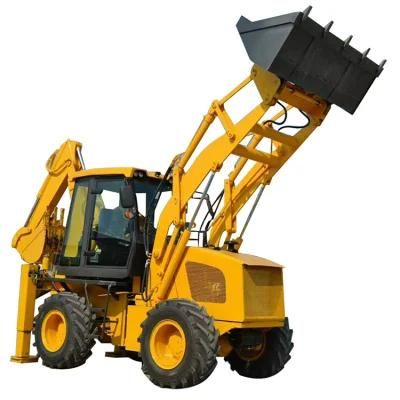 Hot Sale Kat Price Mini Cheap Tractor Backhoe Loader in China