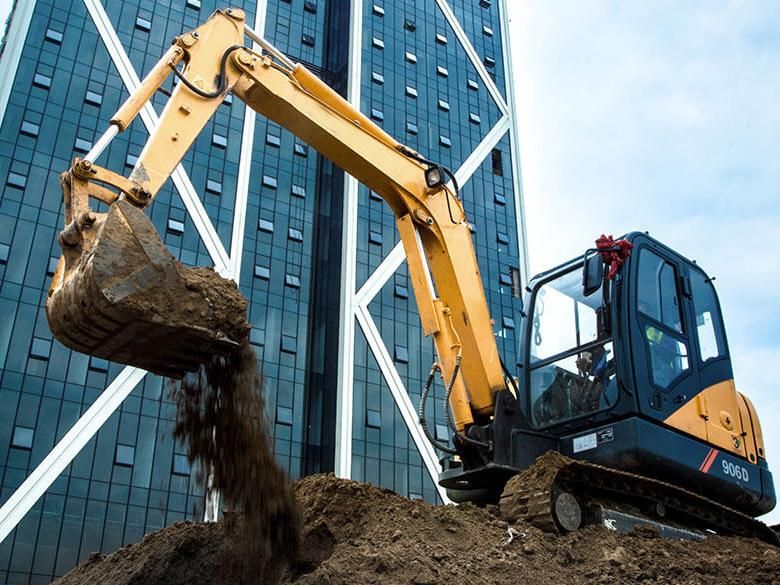 Liugong Construction Equipment 6 Ton Crawler Excavator 906D