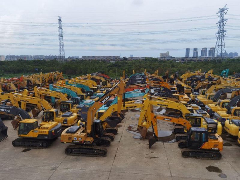 Used Komatsu Hydraulic Crawler Mini Excavator PC56-7