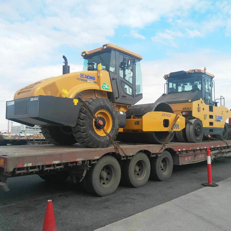 XCMG Road Machinery Xs143j 103kw Power Road Roller for Sale Philippines