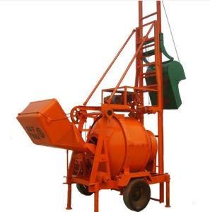 High Quality Mobile Concrete Mixer with Lifting Ladder Jzc350n