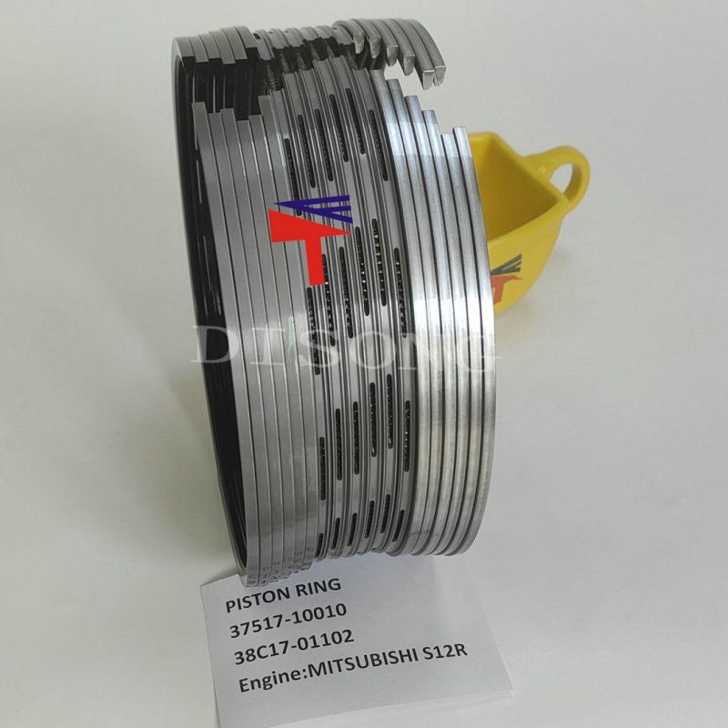 High Quality Diesel Engine Mechanical Parts Piston Ring 38c17-01102 37517-10010 for Excavator Ex1200 Engine S6r2 Generator Set