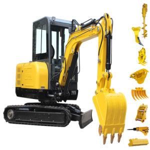 Hydraulic Excavator Mini Excavators Small Crawler Digger 1ton 2 Ton 3ton 6ton Cheap Price for Sale Factory Supplier