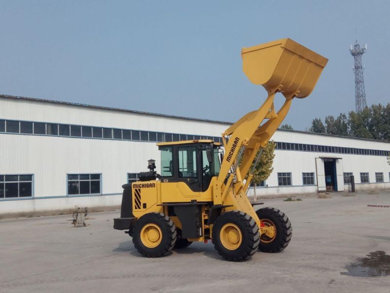 Wheel Drive Hydraulic Front End 2 Ton Wheel Loader Price