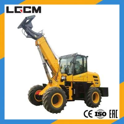 Lgcm Small Mini Boom Telescopic Agricultural Wheel Loader