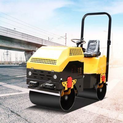 1ton Double Steel Wheel Road Roller for Colombia
