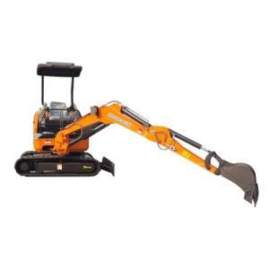 Mini Digger CE/EPA/Euro 5 China Wholesale Compact Mini Excavators 2.5 Ton 25u Prices with Thumb Bucket for Sale