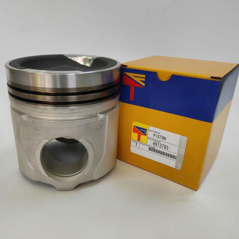 High-Performance Diesel Engine Engineering Machinery Parts Piston 4913795 for Engine Parts Kta19 Kta38 Kta50 Generator Set