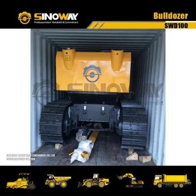 Hot Sale 100HP Bulldozer Sinoway Small Bulldozer for Farmland