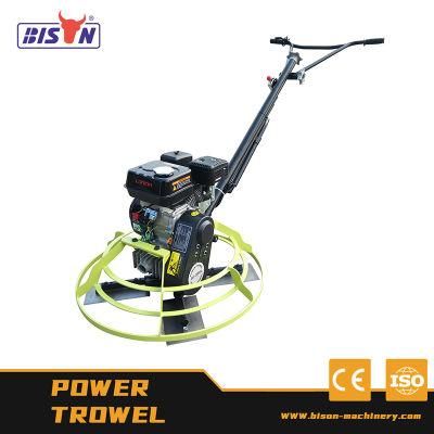 Bison 800mm Concrete Floor Troweling Machine Loncin Power Trowel Factory