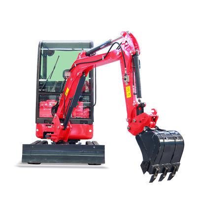 CE Diesel Hydraulic Crawler Mini Excavator 1 Ton 2 Ton Small Digger for Sale Worldwide