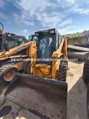 Used Engineering Construction Machinery Wheel Loader Skid Steer Loader Clg 365b Sliding Loader